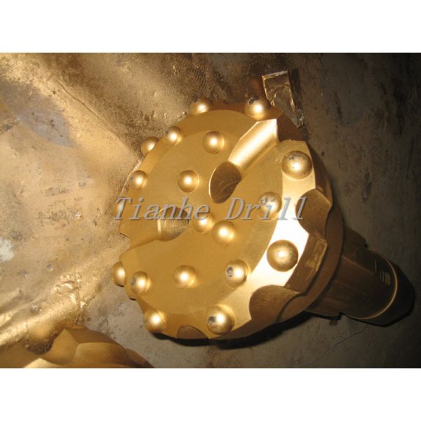 Flat Face Water Well Drill Bits , DHD360 178mm Diameter Rock Drill Bits