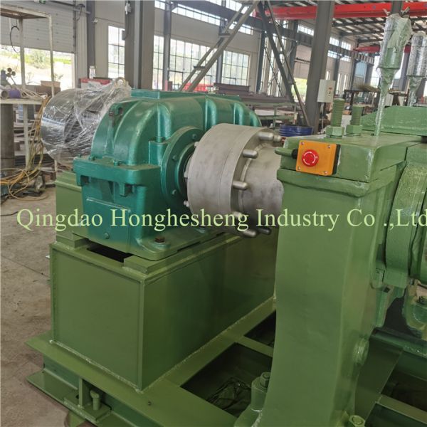 Cast Iron Rubber Cracker Mill 380V 50HZ For Waste Tyre Recycling Plant