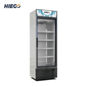 Wholesale 380L Beverage Fridge Cold Beer Supermarket Display Glass Door Chiller from china suppliers