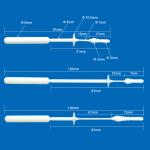 Nylon Flocked Nasopharyngeal Swab Portable For PCR Rapid Detection