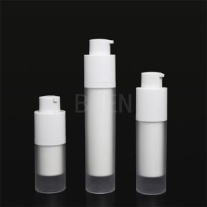 Wholesale Rotary Matte White Plastic Airless Pump Cosmetic Packaging Electric Painting from china suppliers