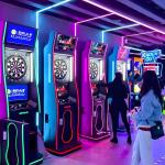 Dart Machine Club Commercial Dart Machine Coin Operated Adults Amusement Game