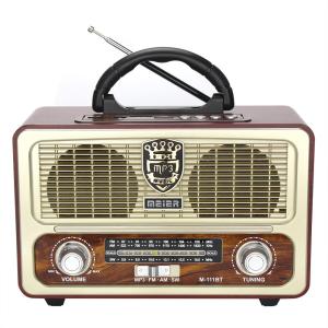 Wholesale 1200mhA Lithium Battery Powered Portable Radio With Bluetooth Remote Control from china suppliers