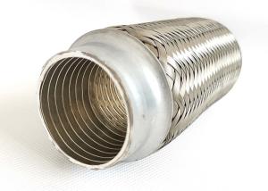 Wholesale 2.5 Inch Auto Exhaust Flexible Pipe , Flexible Metal Hose Aluminized Steel from china suppliers
