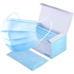 Liquid Proof 3 Ply Disposable Medical Face Mask 20x22x25g Grams Weight