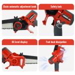 Rechargeable Battery Operated Chain Saw 21V Hand Mini Electric Chainsaw Machine