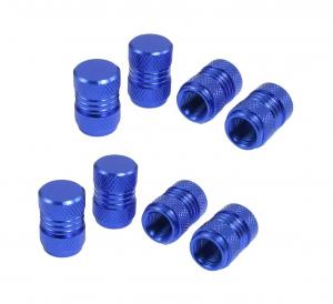 Wholesale 7 Mm Thread Car Tyre Valve Stem Caps Covers Royal Blue Easy Installation from china suppliers