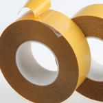 PET Hot Melt Adhesive Tape Yellow / White Double Sided For Knife Required