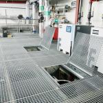 ASTM Heavy Duty Steel Bar Grating Hot Dipped Galvanized Welded Steel Grating for