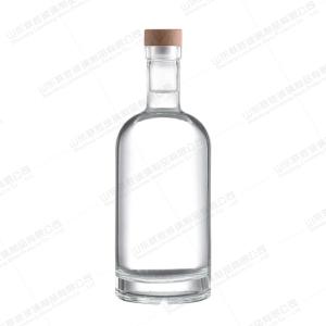 Wholesale Rubber Stopper Sealing Type Glass Vodka Bottle for Big Wine Customization from china suppliers