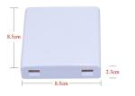 Indoor Fiber Optic Distribution Box Mini 2 Port 2 Core Fiber Wall Mount