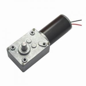 Wholesale 12V / 24V Metal Worm Drive Motor , Automobile Clutch DC Worm Motor from china suppliers