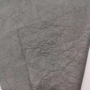 Wholesale Pd Water Resistant Crinkle Jacket Fabric 47% Nylon 53% Polyester 70D*75D from china suppliers