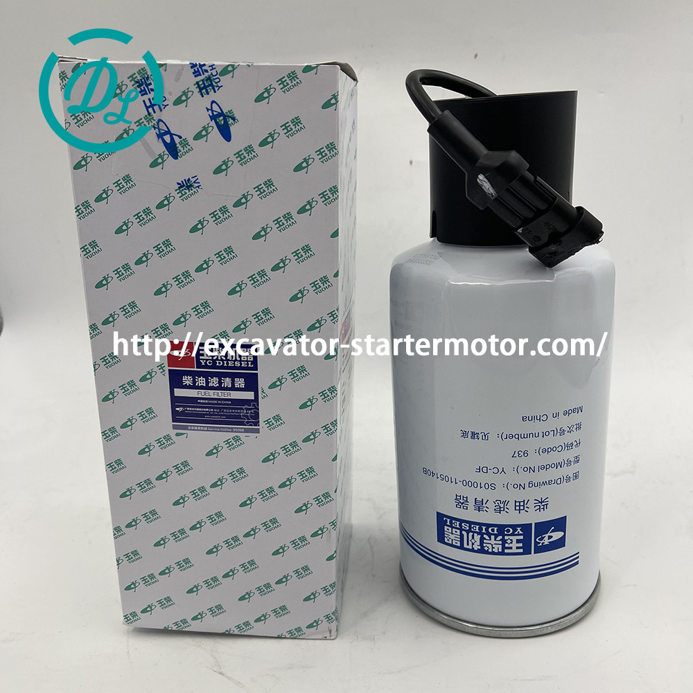 Excavator Fuel/Water Filter Element S01100-1105350 A50000-1105350 Yuchai