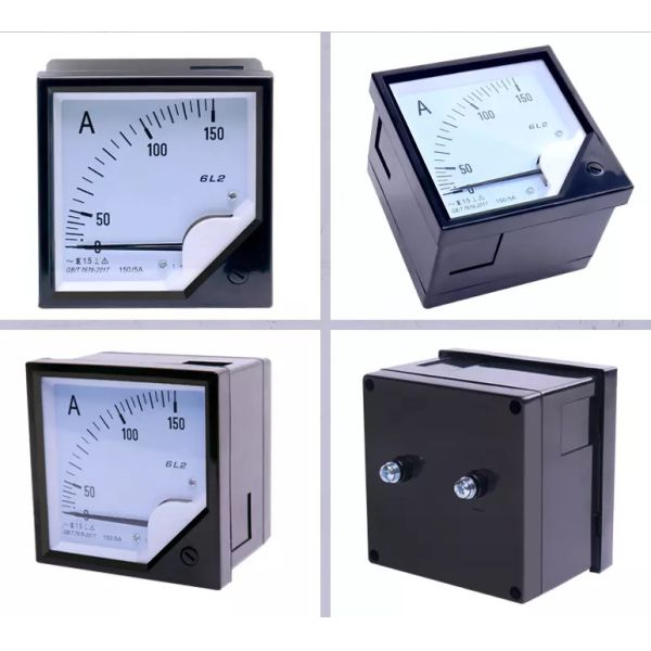 Single Phase Ac Analog Panel Voltmeter RS485 Modbus 50Hz 60Hz