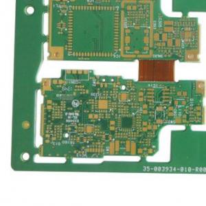 Wholesale 10 Layers Rigid Flex PCB Immersion Gold 1.32mm Thickness from china suppliers