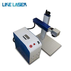 Wholesale Garment Shops Mini Metal Lathe Laser Marking Machine with and Marking Speed 0-7000mm/S from china suppliers