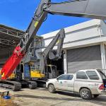 Mobile Scrap Shear, Concrete Cutters For Dismantling Steel Structures, Cars