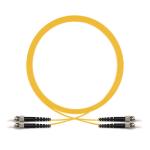Single Mode Duplex Fiber Optic Patch Cord , ST To ST Fiber Patch Cable