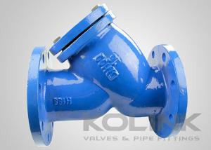 Wholesale Ductile Iron Y Strainer GGG40 GGG50 PN10 PN16 PN25 Flanged from china suppliers