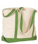 Durable Fashionable Large Cotton Canvas Tote Bags Personalized Color
