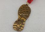 Die Casting Antique Triathlons Awards Medals , Zinc Alloy Antique 5K Medals