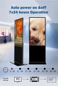 Wholesale Colorful High Brightness Floor Standing Touch Screen Kiosk Android 7.1 9.0 11 from china suppliers
