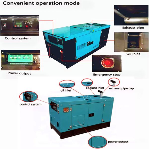 Diesel Generator Air Cooled Perkins Diesel Power Generator Emergency Response Diesel Generator Price