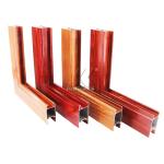 Windows and Doors Aluminum Bulding Material Extrusion Profile For Sale