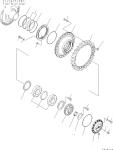 17M-27-00350 17M-27-00530 17M-27-00540 For Komatsu Bulldozer D275A-5D Travel