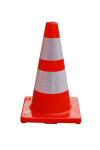 18" Peru Standard PVC Road Safety Cone Traffic Control Cone