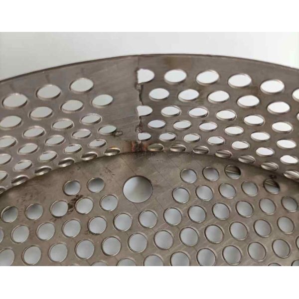 Round Seive 304 Stainless Steel Mesh Basket Strainer Filter Mesh Perforated