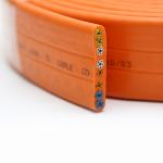 Flat Elevator Control Cable, Traveling Elevator Cable, Flat Cable, ECHU Cable