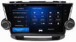 Ouchuangbo car radio multi media touch screen for Toyota Highlander 2011-2014