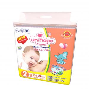 China Fluff Pulp Soft Care S Baby Diaper Without Elastic Waistband Samples Freely Provided on sale