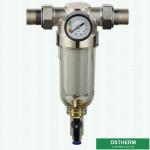 Whole House Washable Brass Body With Water Meter Stainless Steel Mesh Brass