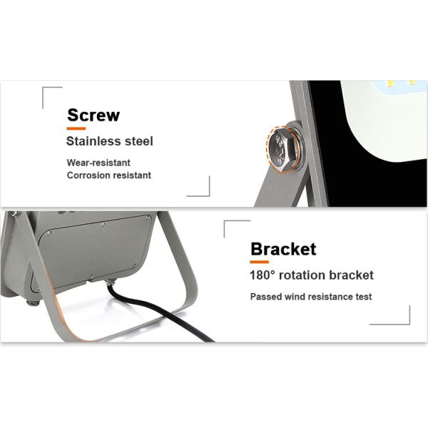 Tampered Glass 200w LED Flood Light