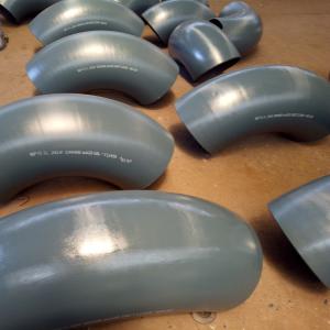 Wholesale 8 Inch Steel Butt Welding Pipe Fittings SCH80 SCH120 90 Degree Elbow Long Radius from china suppliers