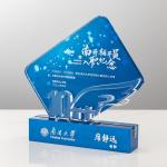 Clear Acrylic Award Lucite Plaque Awards For Business Anniversary Recognition