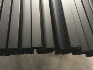 Wholesale Black Anodized Powder Coating aluminum frame extrusions for Roof Rack from china suppliers