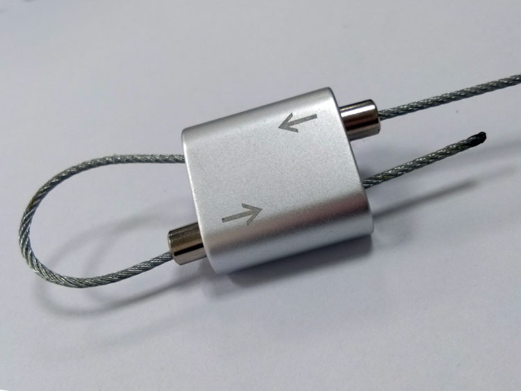 Adjustable Brass Wire Rope Grip Lock for Secure Cable Management with 7x7 or 1x19 Construction and 1.0-1.5mm Diameter