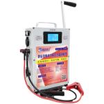 12V Power Supply Emergency Vehicle Jump Starter Hand Crank Generator Outdoor