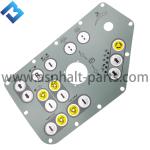 panel sticker film of the asphalt paver parts grey 3 generation with circle ring