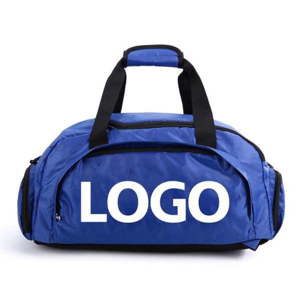 Custom Logo Unisex Portable Waterproof Sports Gym Fitness Duffle Backpack