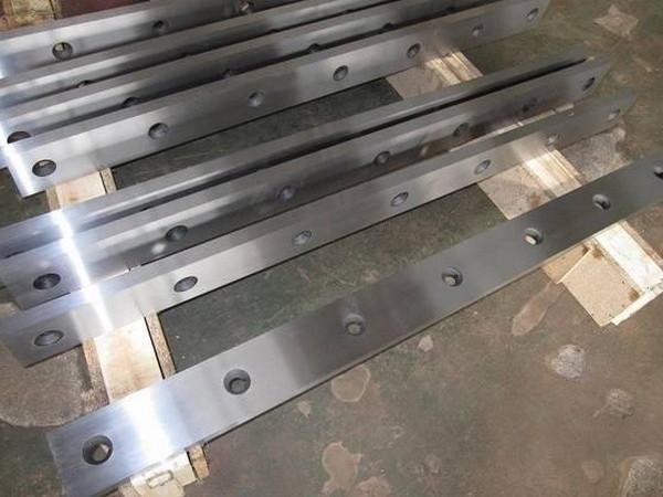 Cr12Mov Material Metal Shear Blades / Carbide Blade Tools For Cutting Sheet