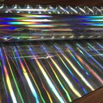 Industry UV Resistant Embossed Clear Holographic Hologram Silver Laser Packaging