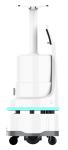 IPS Screen 1024x600 Smart Service Robot Hydrogen Peroxide Spray Disinfection