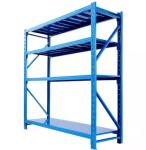 Warehouse Cargo Storage Longspan Medium Duty Type Rack Shelves Customized