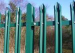 Anti-intruder rust proof durable iron w pale perimeter fence garden building