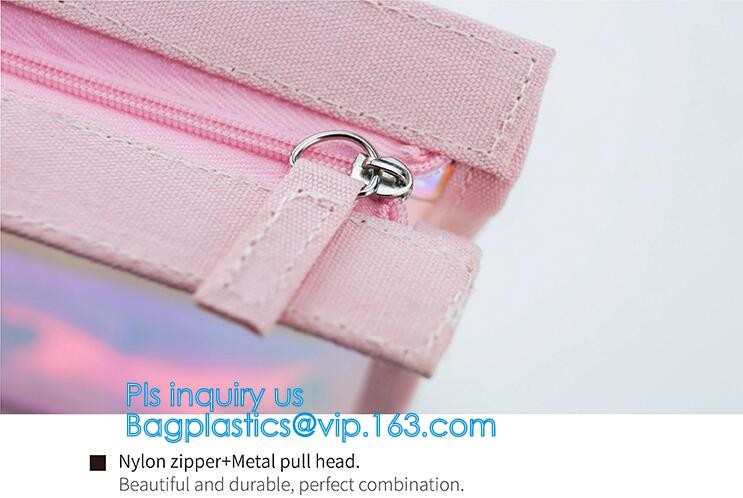 plastic A4 file bag document bag, children traveling EVA bag, resealable slider clothes packing, slider zip lock with ho